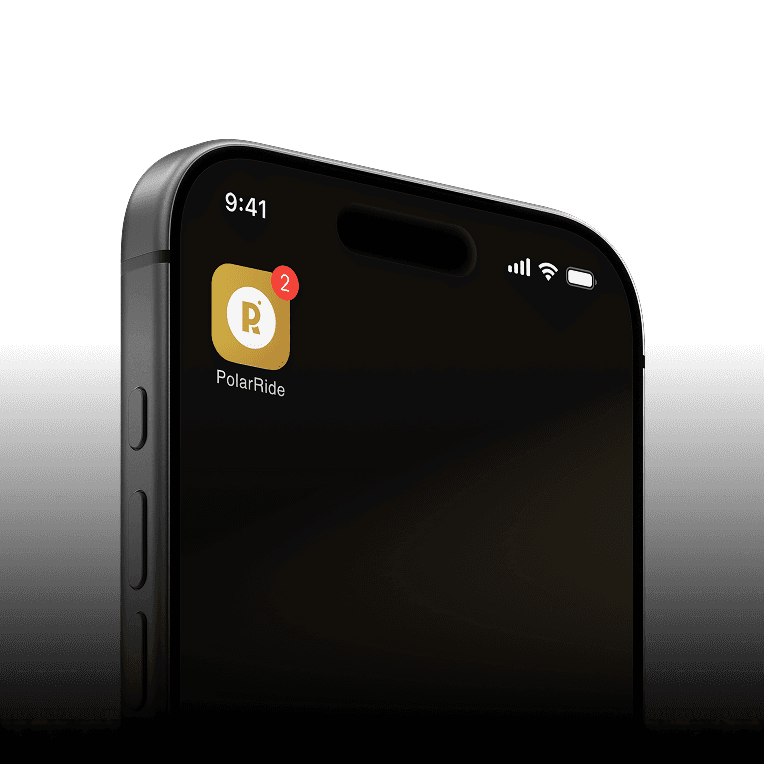 PolarRide App on iPhone